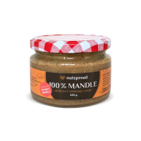 Nutspread mandlový krém křupavý - lék proti padání vlasů