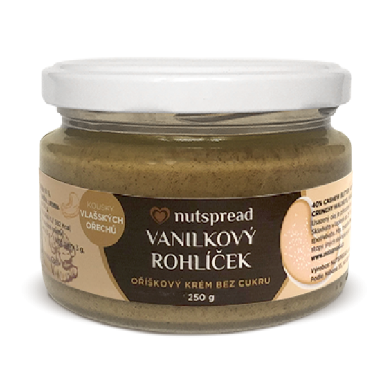 Nutspread Vanilkový rohlíček 